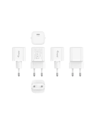 Equip 245530 cargador de dispositivo móvil Tableta, Smartphone Blanco Corriente alterna Interior