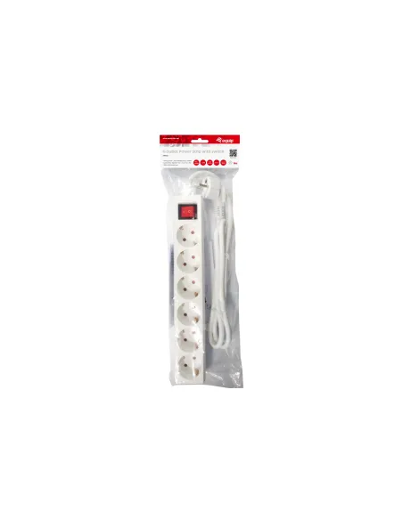 Equip 245552 base múltiple 1,5 m 6 salidas AC Interior Blanco