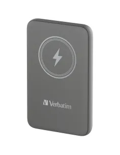 Verbatim Charge 'n' Go Polímero de litio 10000 mAh Cargador inalámbrico Gris