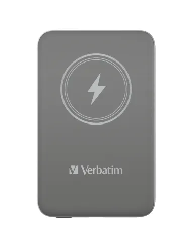 Verbatim Charge 'n' Go Polímero de litio 10000 mAh Cargador inalámbrico Gris