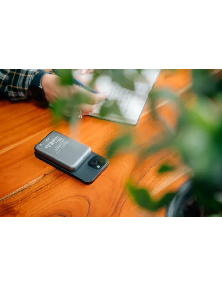 Verbatim Charge 'n' Go Polímero de litio 10000 mAh Cargador inalámbrico Gris