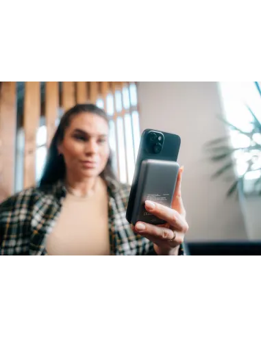 Verbatim Charge 'n' Go Polímero de litio 10000 mAh Cargador inalámbrico Gris