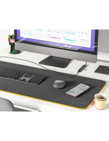 Equip 128963 hub de interfaz USB 3.2 Gen 1 (3.1 Gen 1) Type-C 5000 Mbit s Negro, Plata