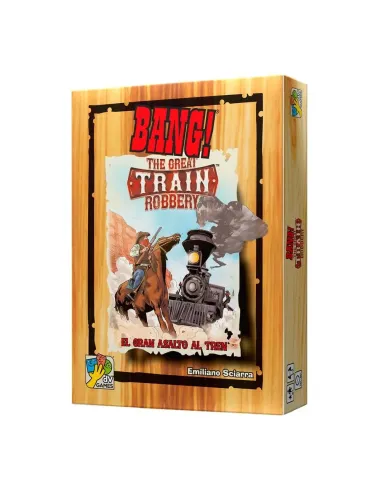 Juego de mesa bang! el gran asalto al tren