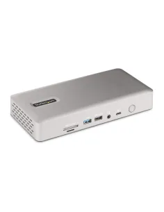StarTech.com Docking Station Multipantalla Thunderbolt 4 - Dock para Dos, Tres o 4 Monitores - 2x HDMI 2x DP - Hub Ladrón 7x