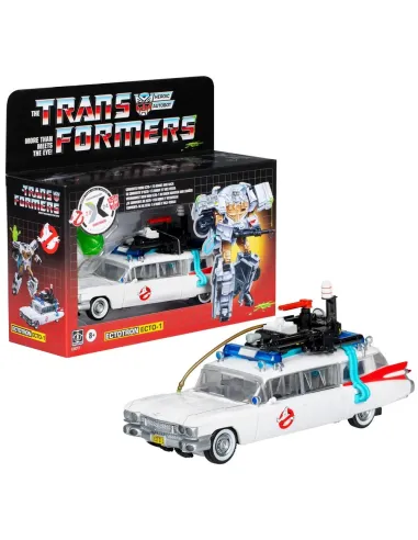 Figura hasbro transformers x ghostbusters ectotron ecto - 1