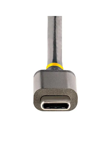StarTech.com Adaptador Multipuertos USB C de Vídeo 4K a 60Hz, con Hub de 3 Puertos USB-A de 5Gbps, Entrega de Alimentación USB