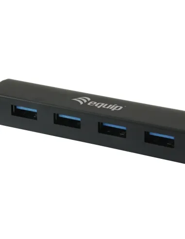 Equip 128953 hub de interfaz USB 3.2 Gen 1 (3.1 Gen 1) Type-A 5000 Mbit s Negro