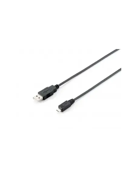 Equip 128523 Cable USB 2.0 Tipo A Macho a Micro-B Macho, 1,8m