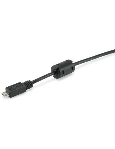 Equip 128551 Cable USB 2.0 Tipo A a Micro-B, 1,8 m , Negro