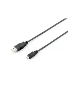 Equip 128594 Cable USB 2.0 tipo A macho a micro-B macho, 1,0 m