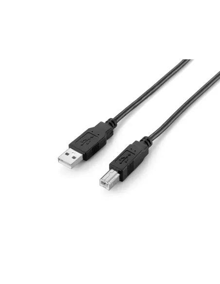 Equip 128864 Cable USB 2.0 de tipo A a tipo B, 2,0 m, negro