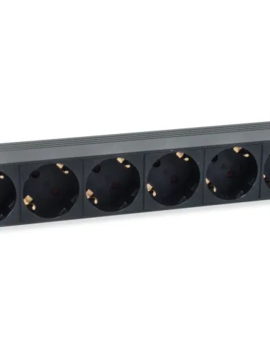 Equip 333286 unidad de distribución de energía (PDU) 8 salidas AC 1U Negro