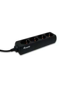 Equip 333281 base múltiple 1,1 m 4 salidas AC Negro