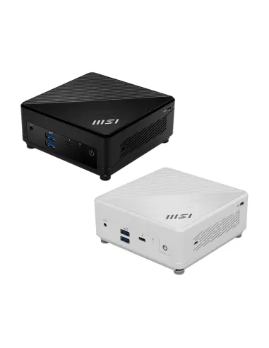 MSI Cubi 5 12M 0.66L sized PC Negro i7-1255U Intel® SoC 1,7 GHz
