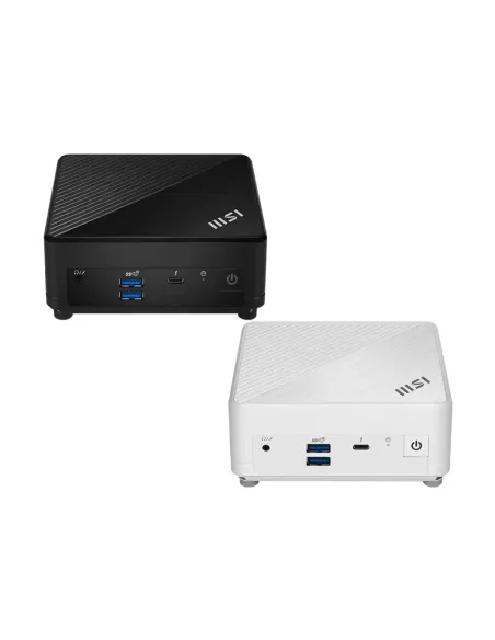 MSI Cubi 5 12M 0.66L sized PC Negro i7-1255U Intel® SoC 1,7 GHz