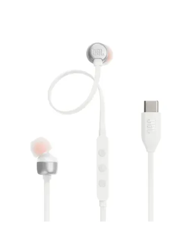 JBL Tune 310C Auriculares Alámbrico Dentro de oído Llamadas Música USB Tipo C Blanco