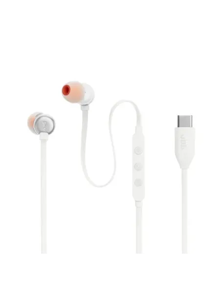 JBL Tune 310C Auriculares Alámbrico Dentro de oído Llamadas Música USB Tipo C Blanco