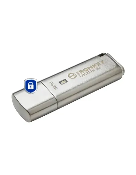Kingston Technology IronKey 32GB IKLP50 AES USB, w 256bit Encryption