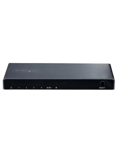 StarTech.com Switch Conmutador HDMI de 4 Puertos de 8K a 60Hz - Switch Selector HDMI 2.1 de 4K a 120Hz HDR10+ UHD - 4 Puertos
