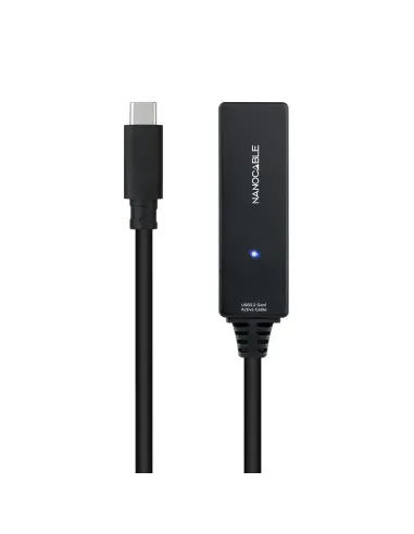 Nanocable 10.01.1311 cable USB USB 3.2 Gen 1 (3.1 Gen 1) 5 m USB C Negro