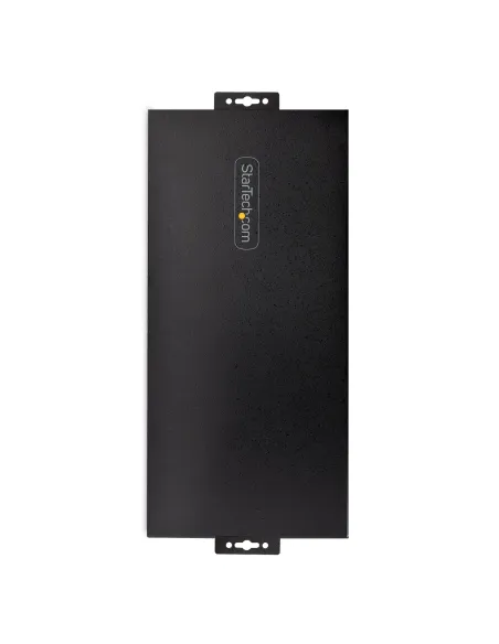 StarTech.com Hub Ladrón USB 3.0 5Gb de 16 Puertos Industrial - Metal - Montaje en Rack Superficie DIN - Carga Compartida USB