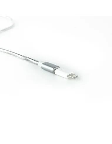 Nanocable Adaptador Lightning a Micro USB, Lightning M-Micro B H Blanco