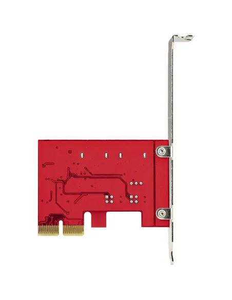 StarTech.com Tarjeta PCIe SATA - Tarjeta PCI Express Controladora de 2 Puertos SATA de 6Gbps - Perfil Completo o Bajo -