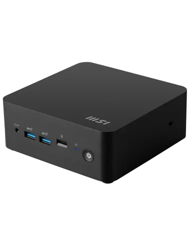 MSI CUBI NUC 1MG-206BES PC estación de trabajo barebone 0.83L sized PC Negro 150U Intel® SoC