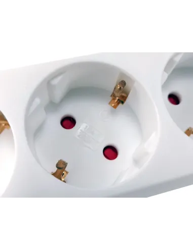 Equip 245550 base múltiple 1,5 m 3 salidas AC Interior Blanco