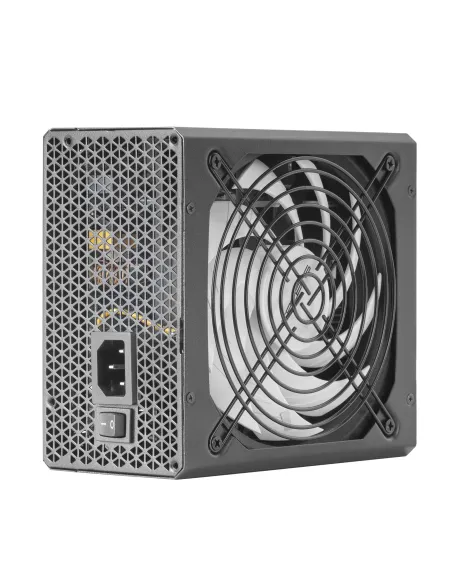 Tacens RADIX ECO X 850, Fuente Alimentación PC ATX 850W, 6 Años Garantía, 87% Eficiencia, Tecnologías SMD y DC-DC, Ventilador