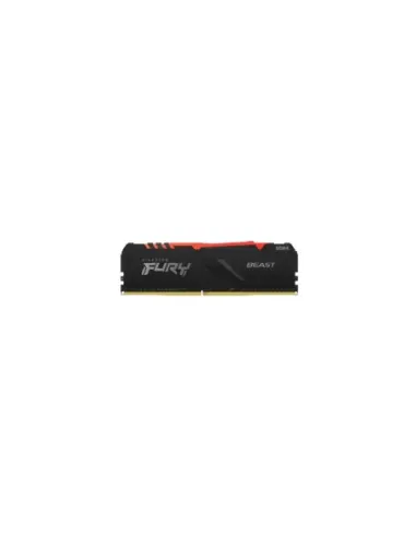 MEMORIA KINGSTON FURY BEAST RGB DDR4 16GB (KIT 2) 3200MHZ  CL16      -  KF432C16BB2AK2/16