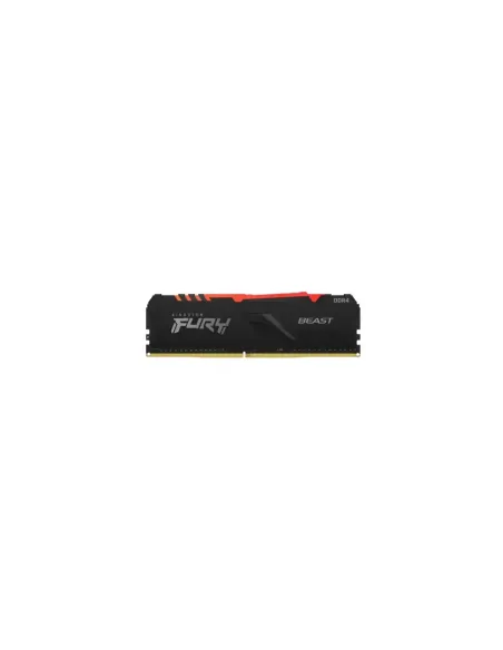 MEMORIA KINGSTON FURY BEAST RGB DDR4 16GB (KIT 2) 3200MHZ  CL16      -  KF432C16BB2AK2/16