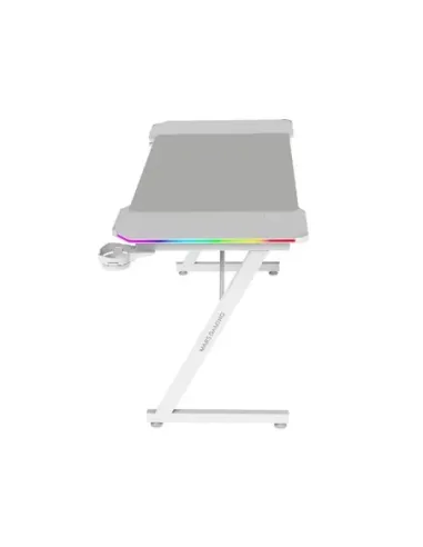 Mesa mars gaming mgdx120rgbw blanco