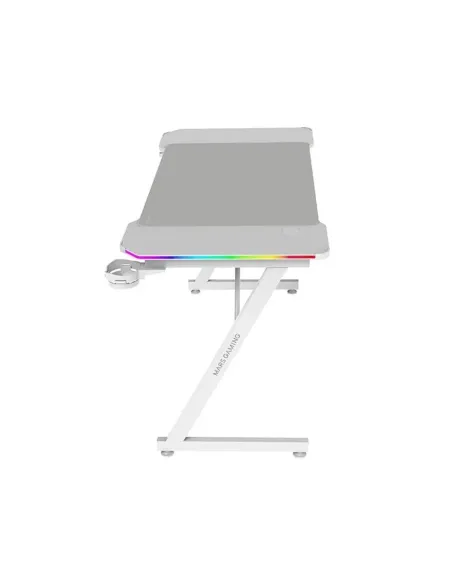 Mesa mars gaming mgdx120rgbw blanco