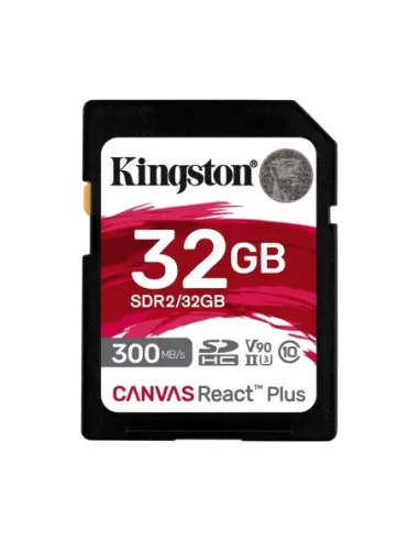 Tarjeta memoria sdhc 32gb kingston react select plus uhs - ii cl10