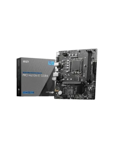MSI Placa Base PRO H610M-E DDR4 mATX 1700