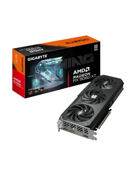 Tarjeta grafica gigabyte radeon rx 9060 xt gaming 8gb gddr6 -  2x dp -  1x hdmi pci express 5.0