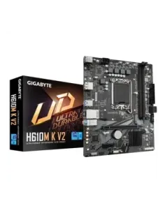 Placa base gigabyte h610m k v2 matx lga 1700 -  2x ddr5 -  2x sata 6gb - s
