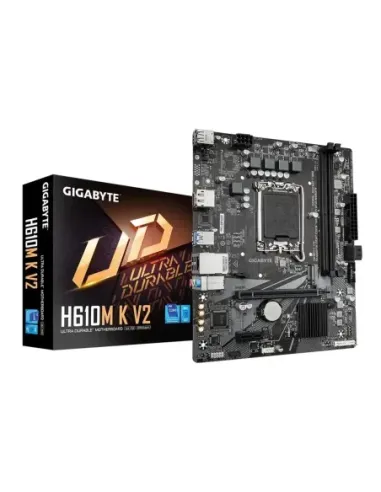 Placa base gigabyte h610m k v2 matx lga 1700 -  2x ddr5 -  2x sata 6gb - s