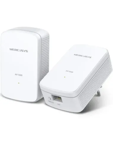 Kit 2 powerline mercusys mp500 kit av1000 gigabit -  pack 2 unidades