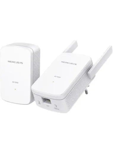 Kit de repetidores wifi mercusys mp510 kit av1000 gigabit -  300mbps -  pack 2 unidades