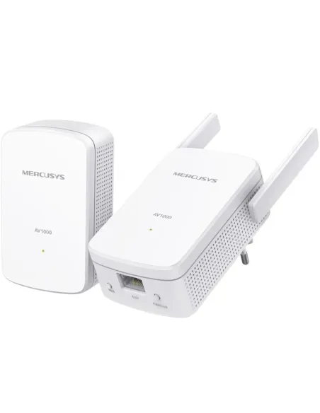 Kit de repetidores wifi mercusys mp510 kit av1000 gigabit -  300mbps -  pack 2 unidades