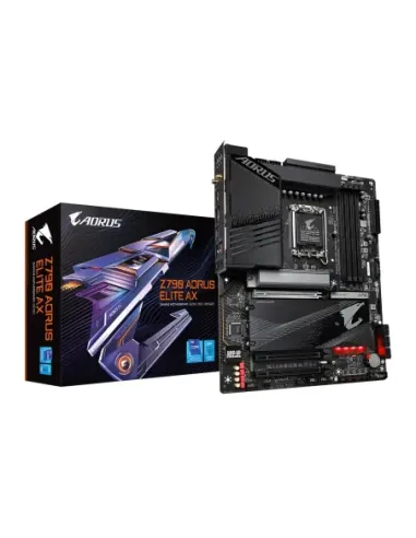 Placa base gigabyte 1700 z790 aorus elite ax atx -  4x ddr5 -  6x sata3 -  5x usb 3.2 -  1x usb tipo c -  4x usb 2.0