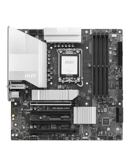 MSI PRO B860M-A WIFI placa base Intel B860 LGA 1851 (Socket V1) micro ATX
