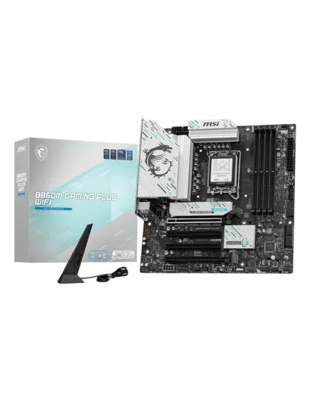 MSI B860M GAMING PLUS WIFI placa base Intel B860 LGA 1851 (Socket V1) micro ATX