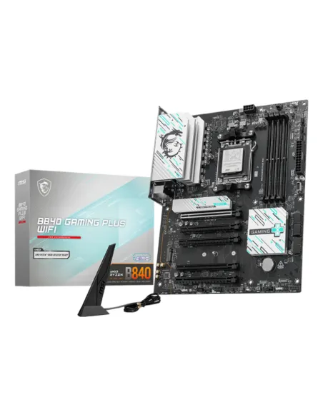 MSI B840 GAMING PLUS WIFI placa base AMD B840 Zócalo AM5 ATX