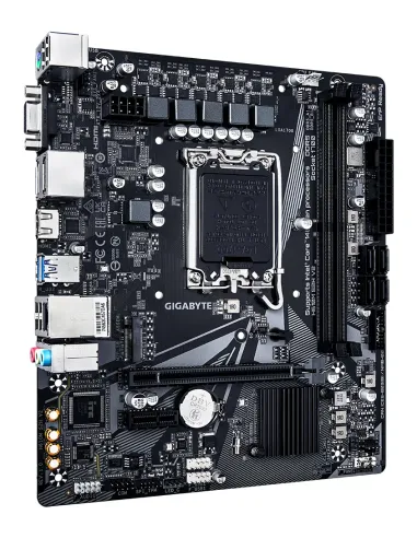 GIGABYTE H610M S2H V2 Placa base - Soporta CPUs Intel Core de 14ª generación, 4+1+1 Fases Híbridas VRM Digital, hasta 5600MHz