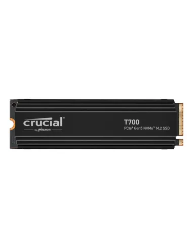 Disco duro interno solido ssd crucial t700 4tb m.2 nvme pci express 5.0