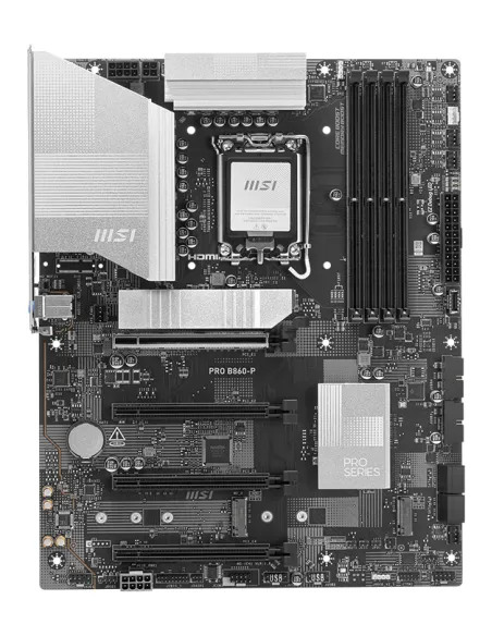 MSI PRO B860-P placa base Intel B860 LGA 1851 (Socket V1) ATX